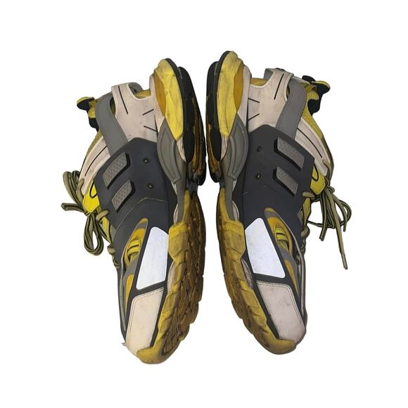Balenciaga Men\'s Yellow & Grey Track Sneakers Size 12 main image 8